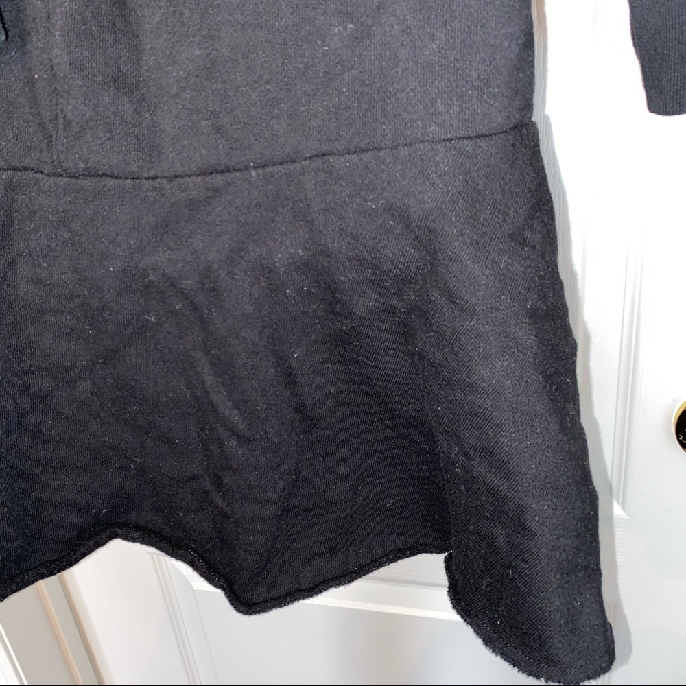 NWOT Gap Sweatshirt Flounce Hem Dress - Picture 4 of 8